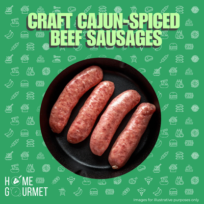 Craft US Angus Cajun Beef Sausages (2x100g)