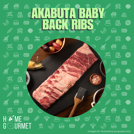 [SPECIAL] CA Akabuta Pork Baby Back Ribs (700g Rack)