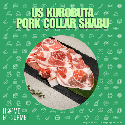 US Kurobuta Pork Collar Shabu (250g)