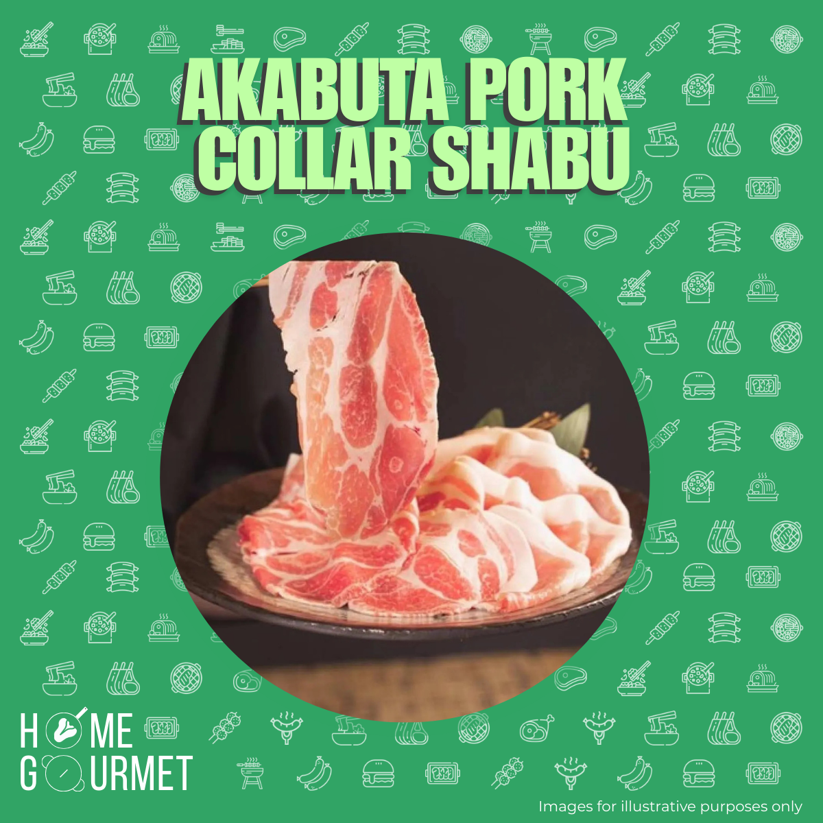 [SPECIAL] CA Akabuta Pork Collar Shabu (300g)
