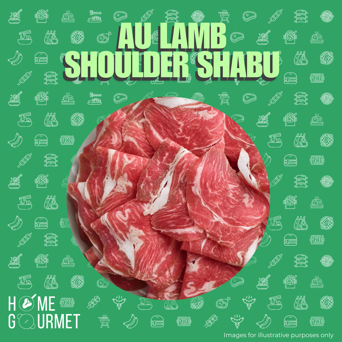 [SPECIAL] AU Lamb Shoulder Shabu (250g)