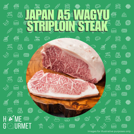Japan Kagoshima A5 Wagyu Striploin Steak (250g)