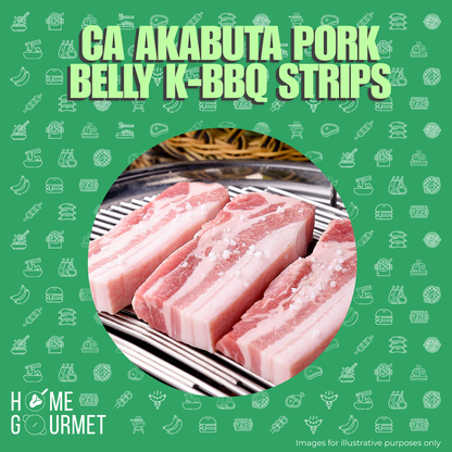 [SPECIAL] CA Akabuta Pork Belly K-BBQ Strips (300g)